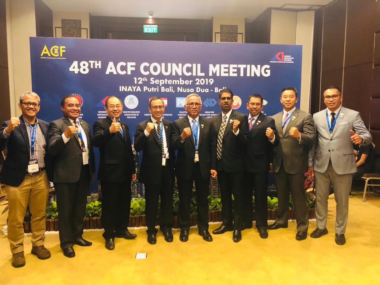 Ir. Budi Utomo pendiri Lean Construction Institute Indonesia (LCII) hadir di ACF-AKI Bali